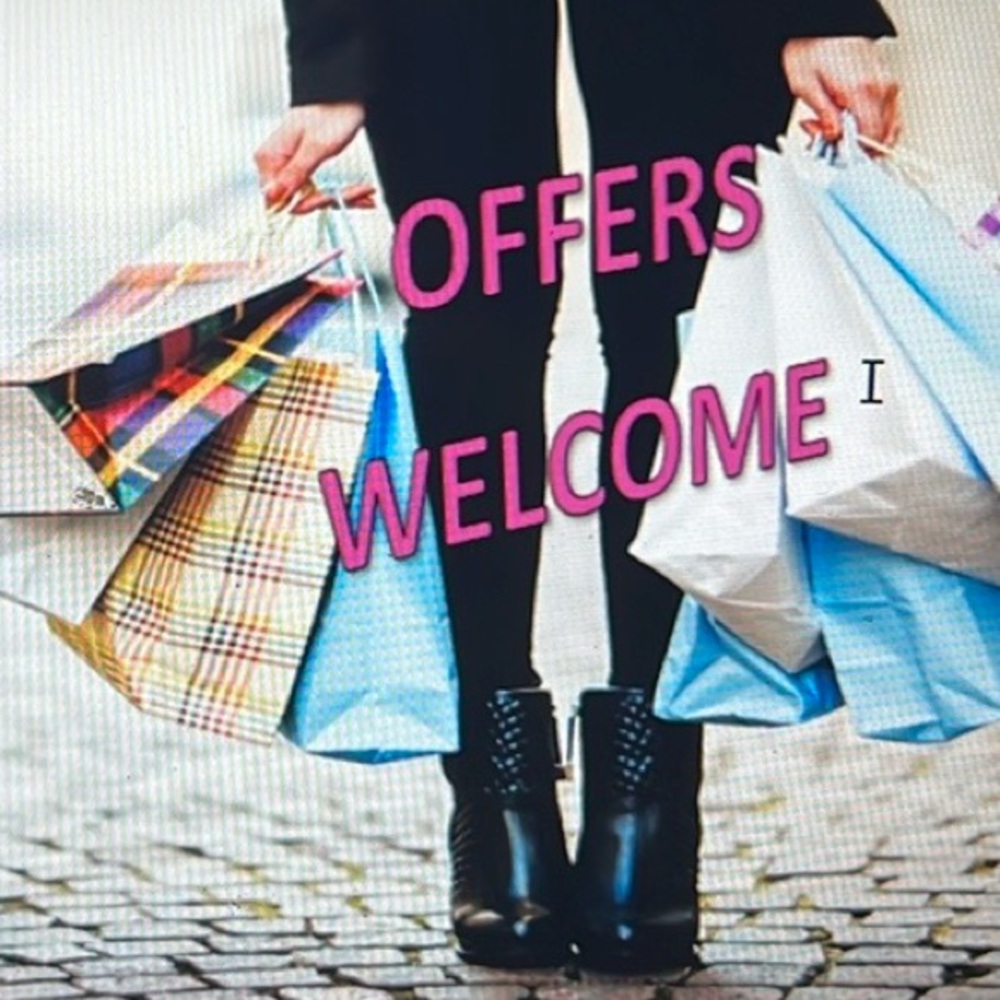 I’d rather be shopping!    Offers are welcomed!  Happy Poshing!!!
